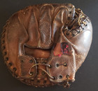 Vintage Rawlings Baseball Softball Catchers Mitt Glove - Rh - 1945-1950 Era