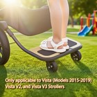 Piggyback Ride-along Board For Vista  models 2015-2019  vista V2 and Vista V3 St