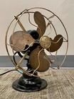 Circa 1914 Emerson 9  Fan Type 19645 With Upgraded Brass Cage  Works All Speeds