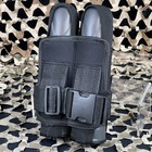 New Bsx 2 Pod Pouch W  Belt - Black