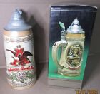 1985 Tomorrow s Treasures Anheuser-busch Beer Stein Ltd Edition Ii Aging Scene