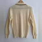Vintage Sears The Men s Store Pullover Polo Sweater Lightweight Golf Casual