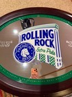 Vintage Rolling Rock Extra Pale 33 Oval Bar Mirror