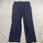Bulwark Fr Cargo Pants Mens 38 Navy Blue Flame Resistant Nfpa 2112 Workwear