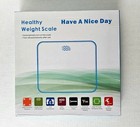 Electronic Health Weight Scale  Digital Lcd Glass  Authomatic On off  Black  New