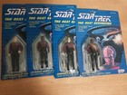 Vintage Star Trek 1988 Galoob Lot Of 4 Next Generation Action Figures Mib