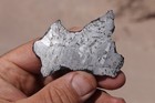 Canyon Diablo Etched  Meteorite Full Slice Weight 38 2 Grams 2 5 Inches