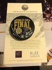 Boston Bruins Bobby Orr   Hall 50th 70 Cup Puck Signed By Both Gnr Coa Ex Rare  