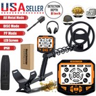 Waterproof Metal Detector Deep Sensitive Search Gold Digger Hunter 10  Gt972l