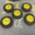 Lot Of 5 Flap Wheel Mandrel 3  X 1 2  X 1 4 -20  P120 Ao