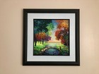  happy Trail  17  X 17  Original Oil Painting By Alexander Antanenka  With Coa