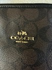 Coach Large Signature City Zip Tote F58292 Brown Black