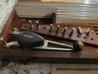 Vintage Keuffel   Esser K e Leroy Lettering Set Drafting Tool W wood Case Box