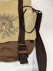 Vintage Fall Out Boy Uk  Cotton Tan Messenger Bag Keyhole Logo 2006 Bioworld