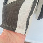 Zara Kids Gray White Striped Wide Leg Gauze Pants Size 5y