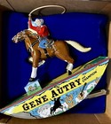 Gene Autry 2004 Vintage Reproduction Wind-up Tin Toy By Schylling - Nib
