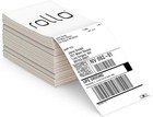 500 Thermal Direct Shipping Label  pack Of 500 4x6 Per Fanfold Labels  New Us