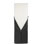 Master Massage 6 Inch Semi Round Bolster Table Cushion Pillow Black