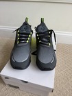 Nike Air Max 270 Premium Men s Low Top Lace Up Sneakers Gray black Neon Yellow