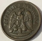1897-cn Mexico Un Centavo Culiacan   Big N  