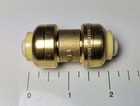5 Pack Xfitting 1 2  Push Fit Couplings Fittings  Lead Free Brass  Full Port