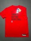 Nwt Nike X Nba L Toronto Raptors Basketball Dri-fit Authentic Lightweight Tee