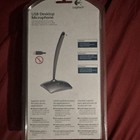 Logitech Usb Desktop Microphone Noise-cancelling Mute Cardioid Silver Pc mac
