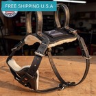 Active Dogs Leather Mobility Support Harness Heavy Duty Steel Frame 7075552-ml