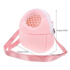 3 Pcs Hamster Carrying Case Travel Carrier Breathable Shoulder Bag