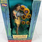 Vintage Disney Pocahontas   Meeko Sunflower Coin Bank Just Toys 1995 New 90s Toy