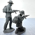 Vietnam War Nva Viet Cong W Ak-47 Toy Soldiers Military Resin 1 32 Scale Figures