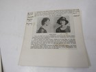 5 Female Mug Shot Type Cards W  Bertillion Information  Early 20th Century Crime
