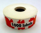 Tanning Stickers - 1000-roll Red  devils  - Flesh Tattoos - New
