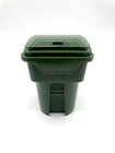 City Of La Sanitation Mini Green Bin Replica Yard Trash Can Desktop Pen Holder