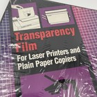 C-line Transparency Overhead Projection Film Laser Printers 50 Sheets 8 5x11