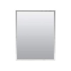 Glacier Bay 16 In Frameless Rectangular Mirror Medicine Cabinet Recessed surface