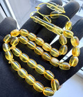 Natural Baltic Amber 23g  Islamic Prayer Rosary 33 Barrel Beads Tesbih Misbaha