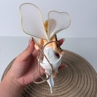 Swinging Fairy Resin Figurine Hanging Angel Statue Garden Yard Home Decor