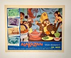 Vintage 1961 Alakazam The Great Original Lobby Card Lot Of 7  Anime Osamu Tezuka