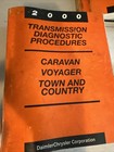 2000 Dodge Caravan Diagnostic Troubleshooting Service Repair Manual Lot Of 4