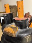 Vintage Industrial Wood Foundry Mold Rare Smokestack Design Steampunk 18   