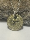 Nyc 1953 New York City Subway Transit Token Pendant  See Pics  Great Gift      