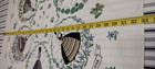 Vintage Linen 40s Swedish Tablecloth 30s Women Colorful Upland Sweden Square 36 