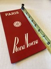Vintage Brochure Royal Monceau Hotel Paris France Travel Guide Tourist 1950 s