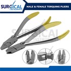 Male   Female Torquing Pliers Orthodontic Instruments Ideal For Dentist German G