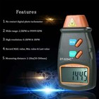 Digital Tachometer Non Contact Laser Photo Rpm Tach Motor Speed Gauge Marker Lcd