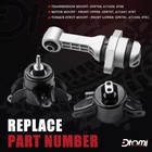 Engine Motor Mount   Transmission Mount Set Of 3 Compatible With Hyundai Kia Veh