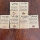 Vintage Lot Of 6 Stick Match Boxes Made In Sweden   All Full Boxes Never Struck