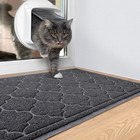Door Mat Large 24x36 Inch Indoor Outdoor Doormat  Non-slip Low-profile Design Fl
