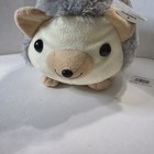 Amuse Harinezumi No Harin Hedgehog Plush 12-13  Japan Gray Nwt